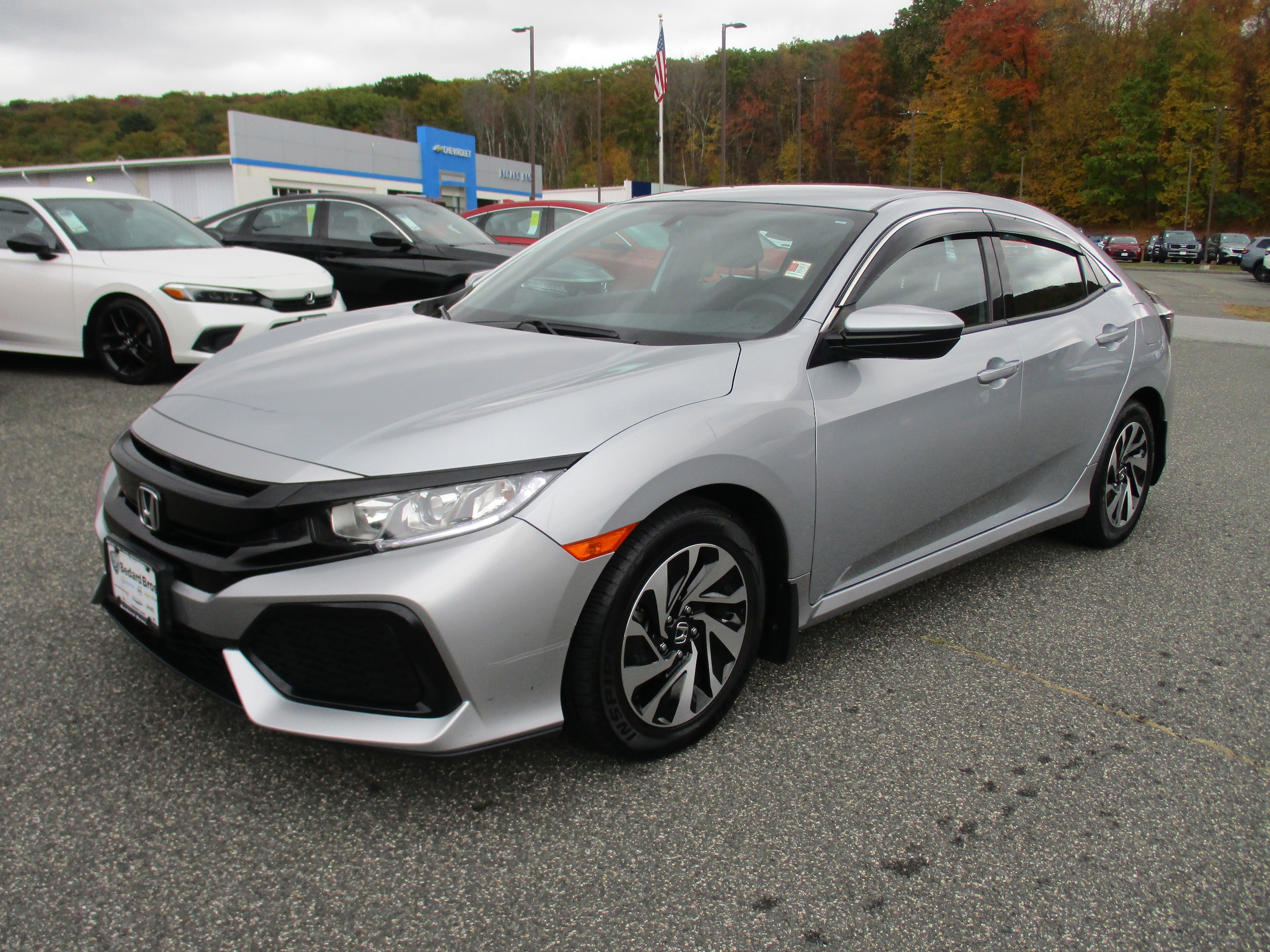 Used 2017 Honda Civic Hatchback LX with VIN SHHFK7H26HU403124 for sale in Cheshire, MA