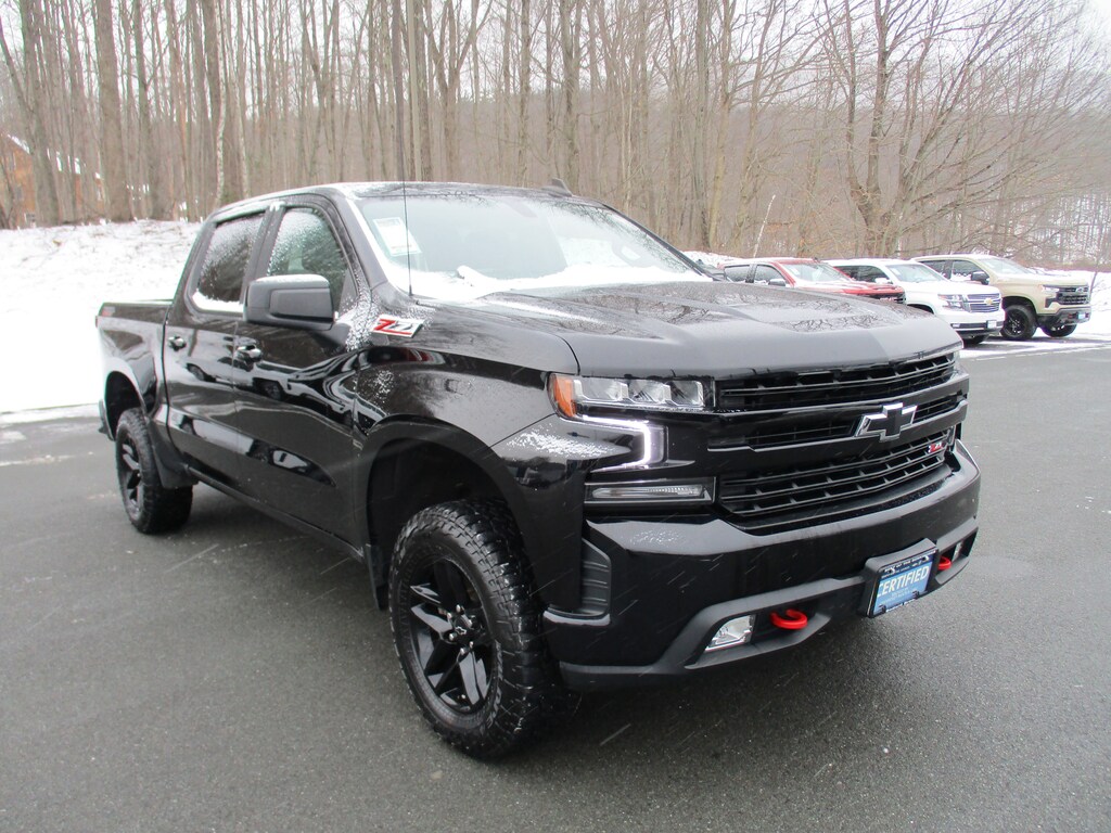 Used 2021 Chevrolet Silverado 1500 LT Trail Boss Truck Crew Cab