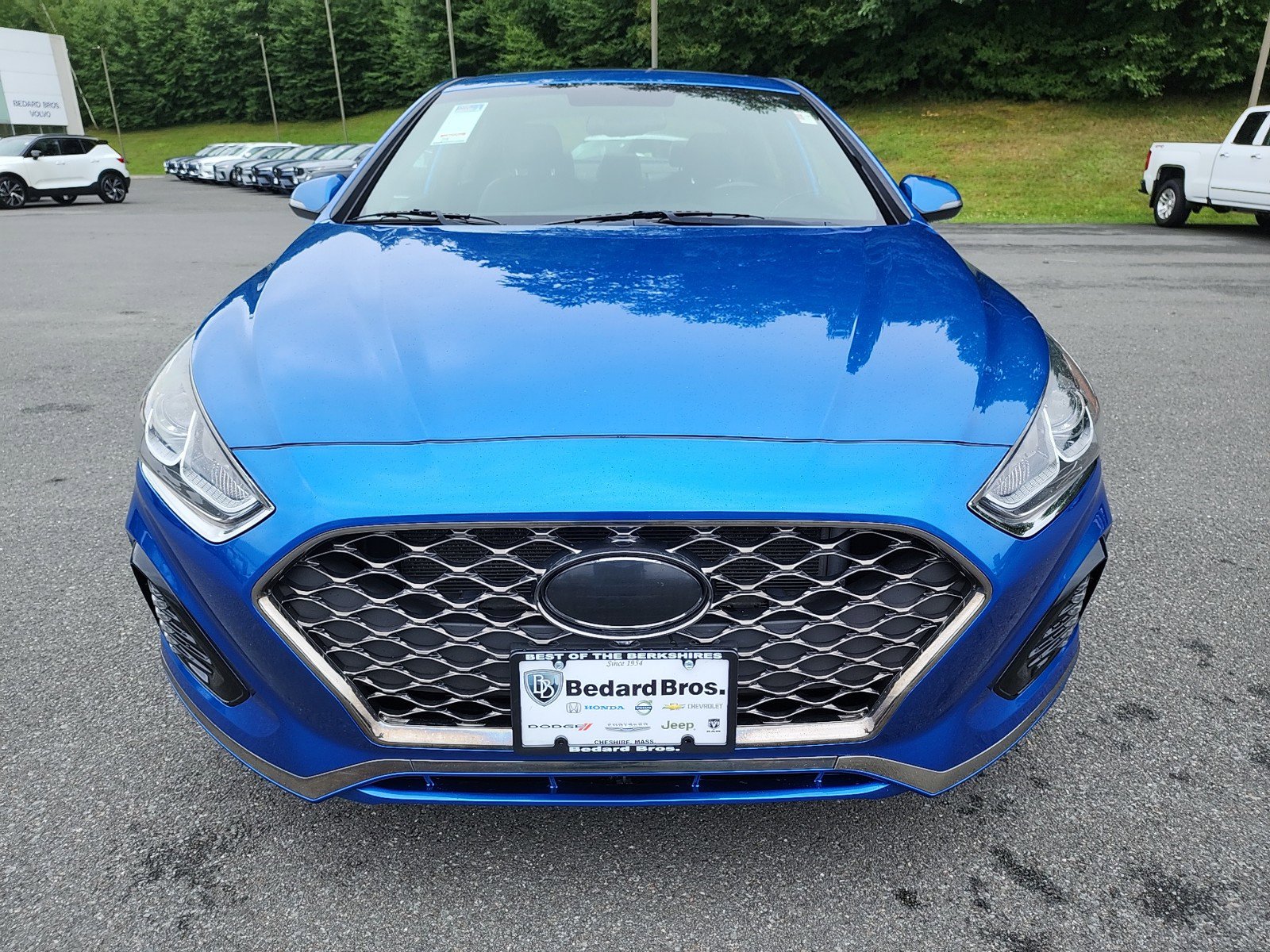 Used 2018 Hyundai Sonata Sport with VIN 5NPE34AF5JH627675 for sale in Cheshire, MA