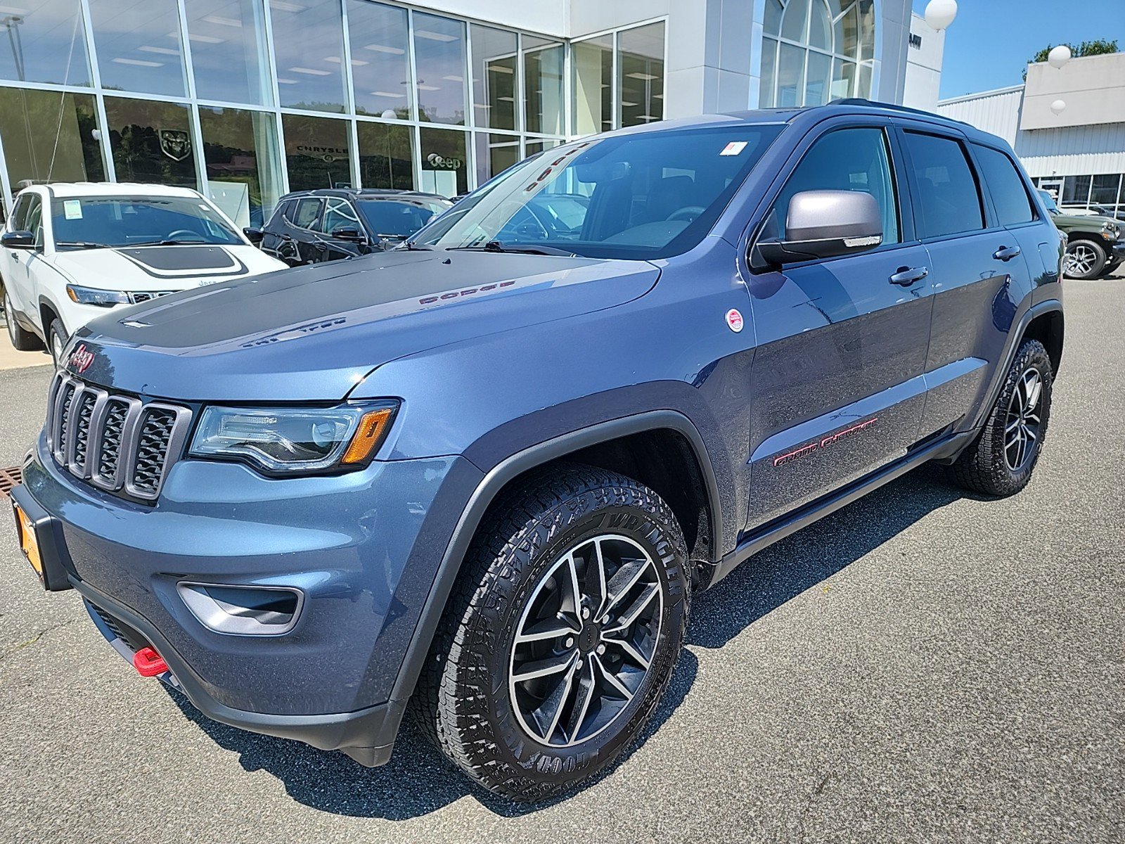 Certified 2021 Jeep Grand Cherokee Trailhawk with VIN 1C4RJFLG4MC766754 for sale in Cheshire, MA