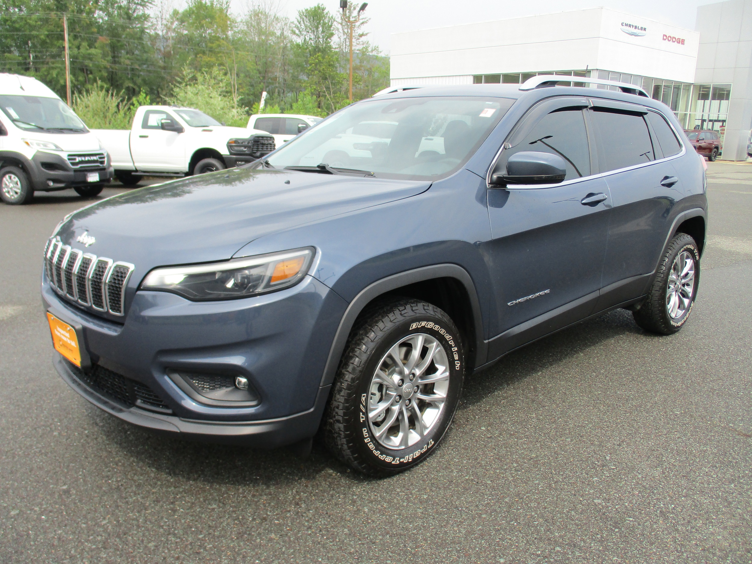 Certified 2021 Jeep Cherokee Latitude Plus with VIN 1C4PJMLB6MD115894 for sale in Cheshire, MA