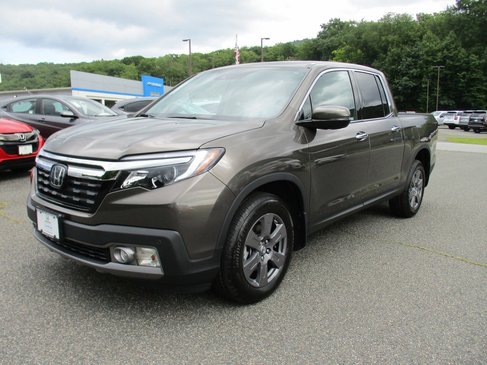 Used 2020 Honda Ridgeline RTL-E with VIN 5FPYK3F76LB007437 for sale in Cheshire, MA