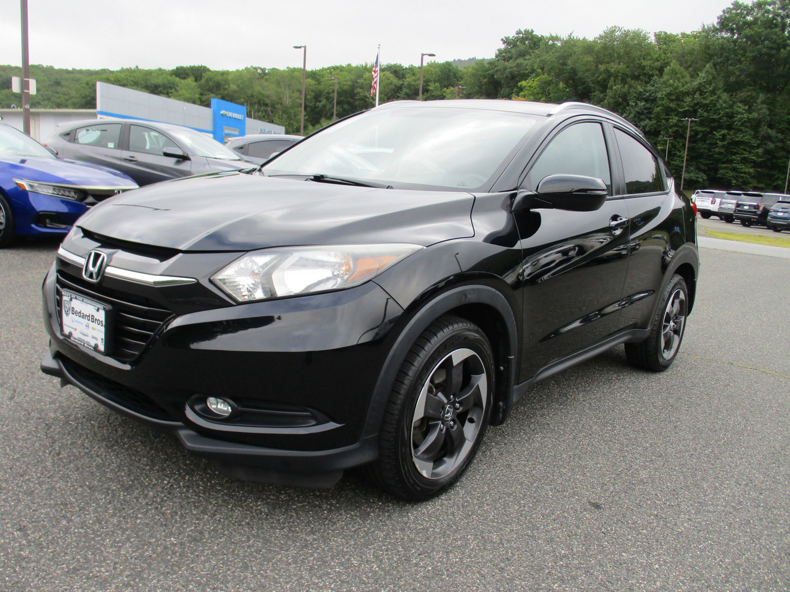 Used 2018 Honda HR-V EX-L with VIN 3CZRU6H76JM724851 for sale in Cheshire, MA