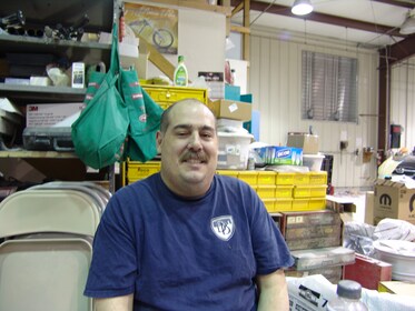 Staff member Bob Benoit from fa8e82267561