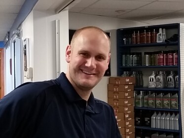 Staff member Steve Senecal from fa8e82267561