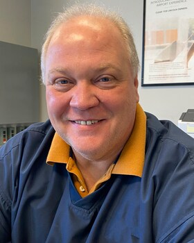 Staff member Mike Pickens from aebbe3dcc5e1