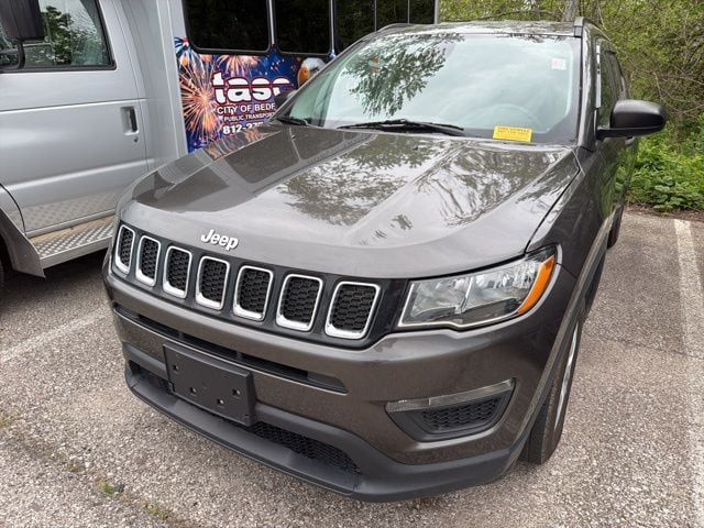 Used 2018 Jeep Compass Sport with VIN 3C4NJCAB7JT137817 for sale in Bedford, IN