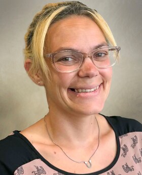 Staff member Cheyenna Hillenburg from 1873f4668b19