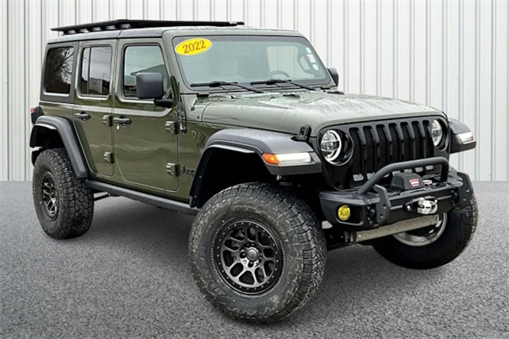 Used 2022 Jeep Wrangler Unlimited Willys SUV