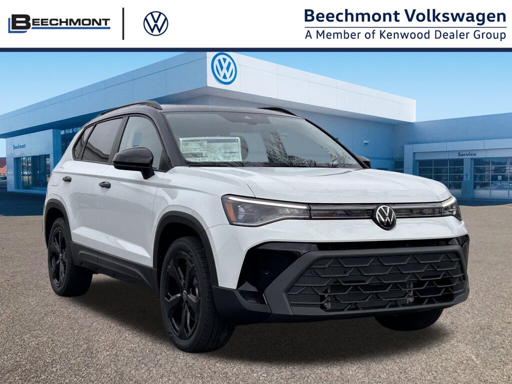 New 2026 Volkswagen Taos 1.5T SE Black SUV