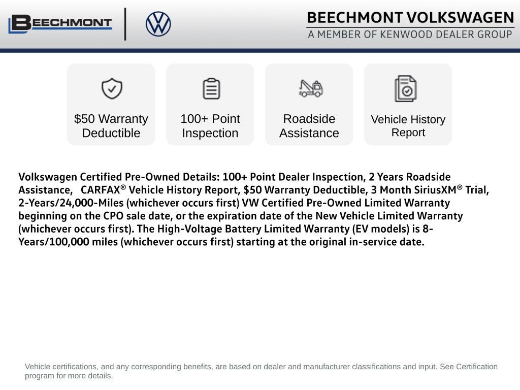 Certified 2025 Volkswagen Tiguan 2.0T SE SUV