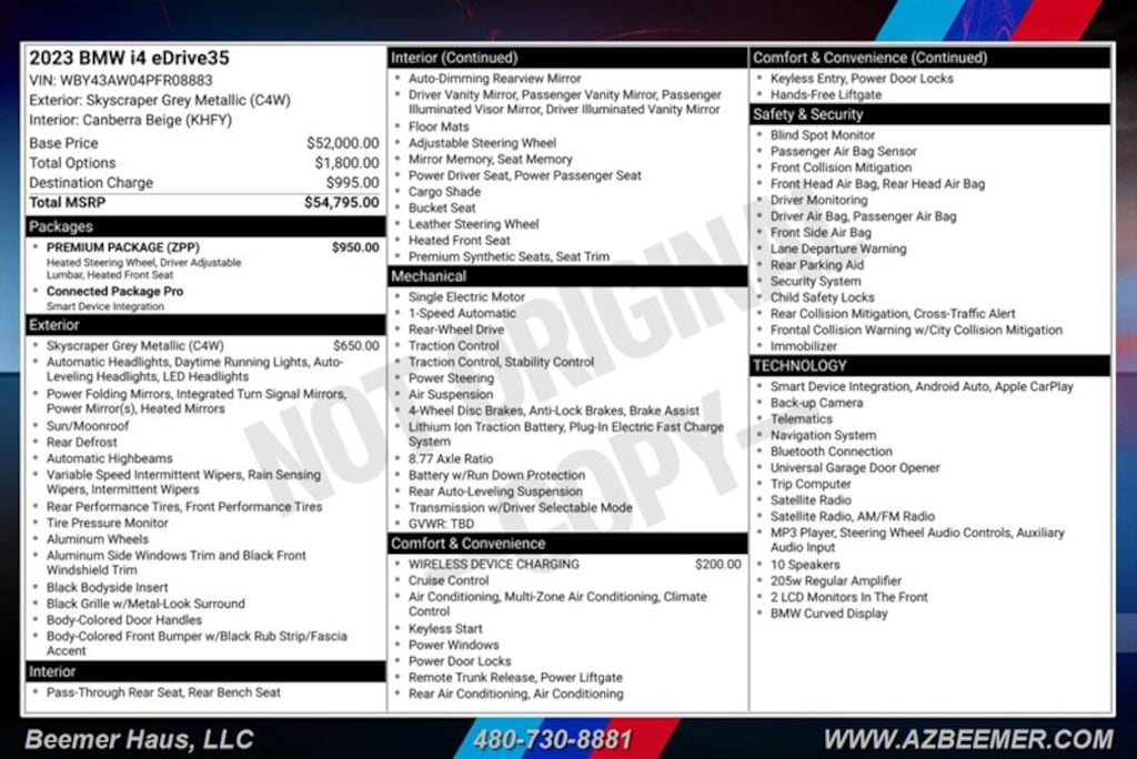 Certified 2023 BMW i4 eDrive35 Gran Coupe