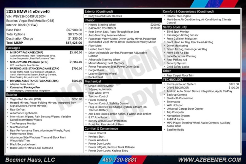 Certified 2025 BMW i4 eDrive40 Gran Coupe