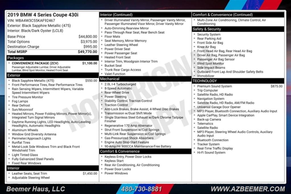 Used 2019 BMW 430i Coupe
