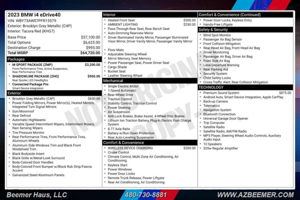 Certified 2023 BMW i4 eDrive40 Gran Coupe