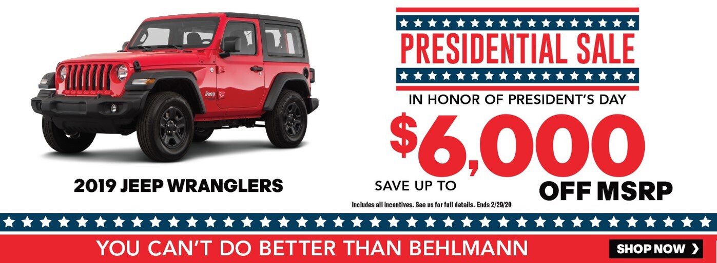 Behlmann Chrysler Dodge Jeep Ram Car Dealership Troy Missouri Serving