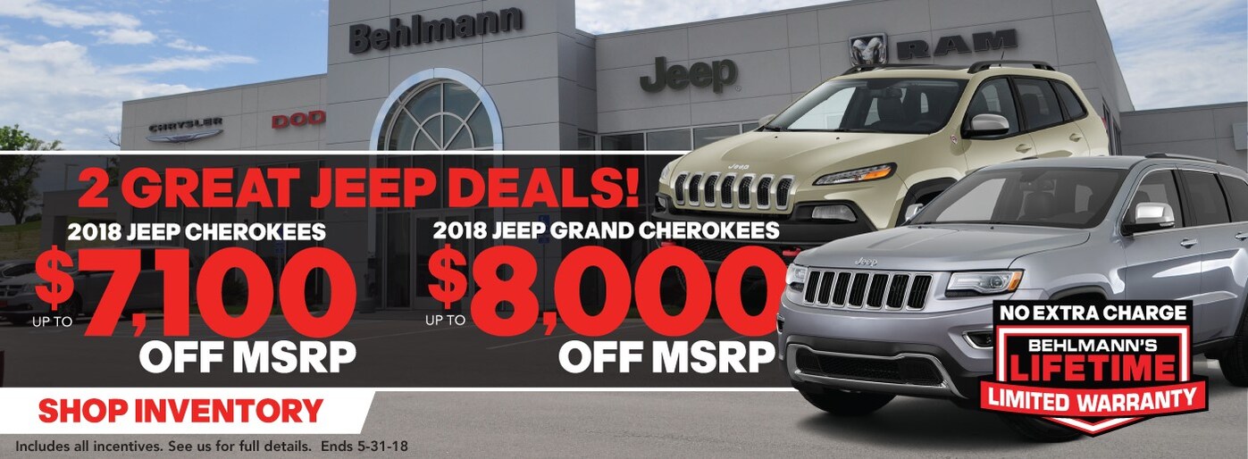Behlmann Chrysler Dodge Jeep Ram Car Dealership Troy