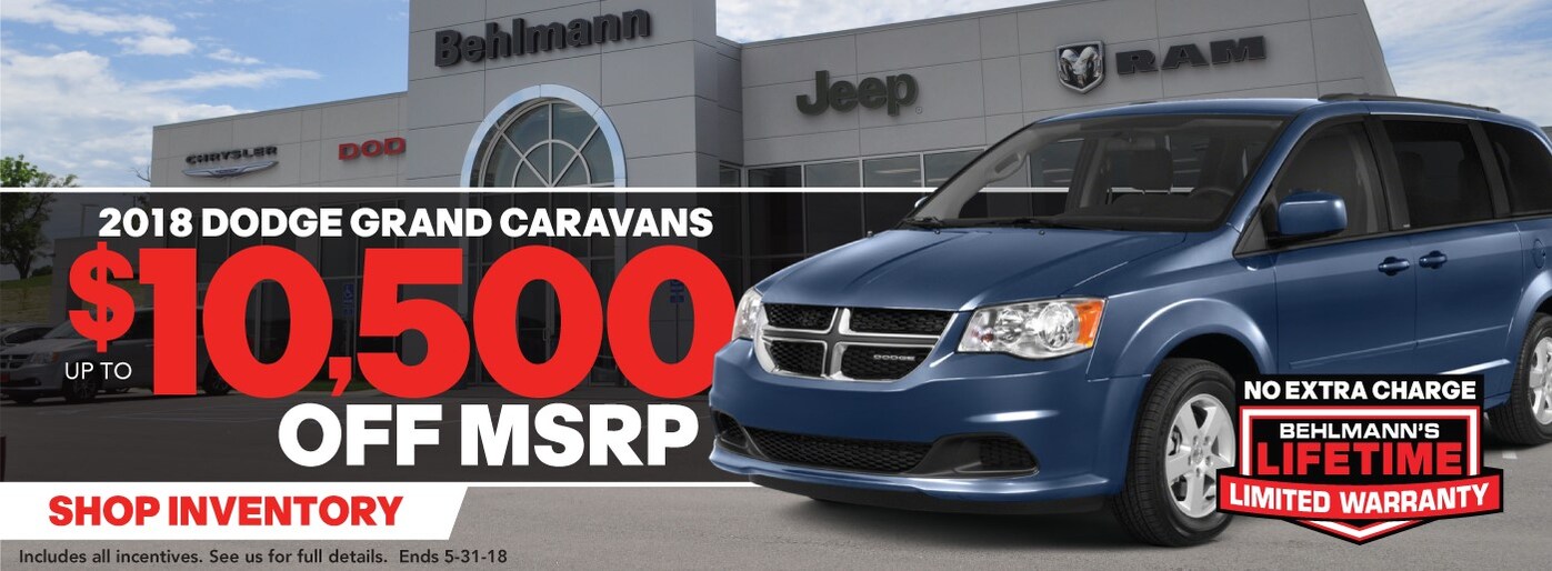 Behlmann Chrysler Dodge Jeep Ram Car Dealership Troy Missouri Serving