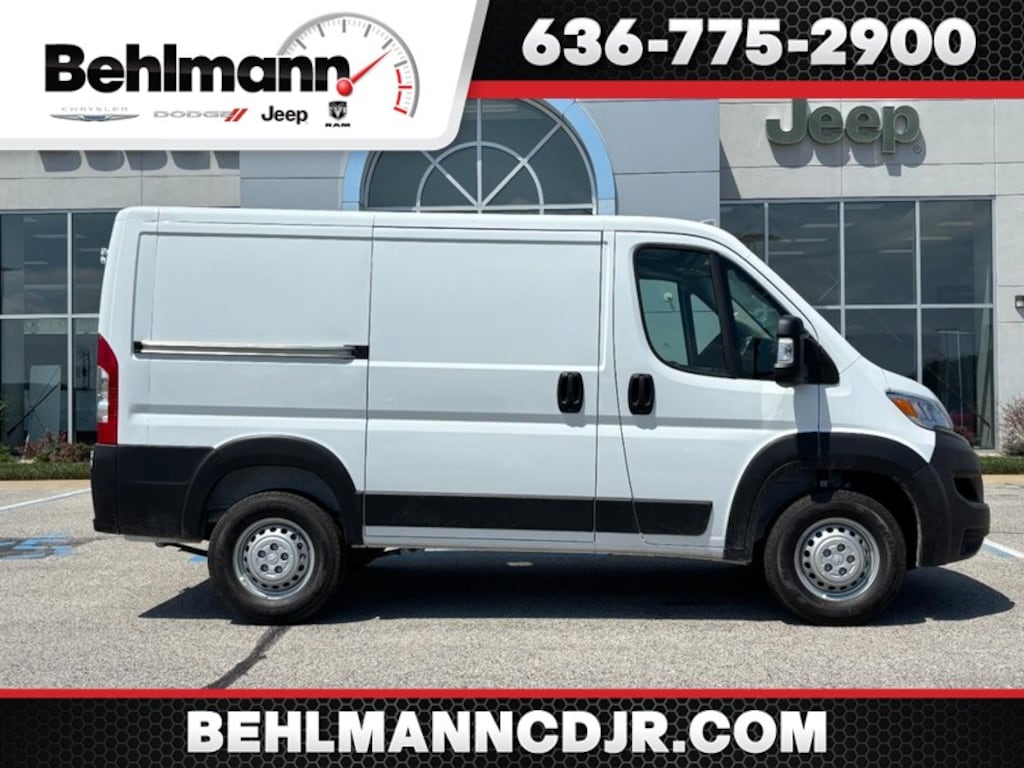 New 2025 Ram ProMaster PROMASTER 1500 TRADESMAN CARGO VAN LOW ROOF 118' W Cargo Van
