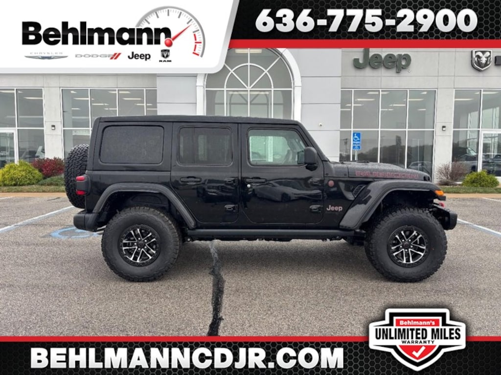 New 2026 Jeep Wrangler 4-DOOR RUBICON X Sport Utility
