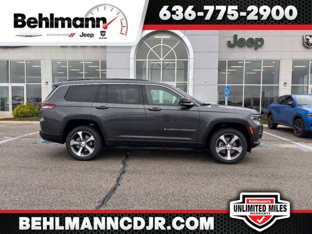 New 2025 Jeep Grand Cherokee L LIMITED 4X4 Sport Utility