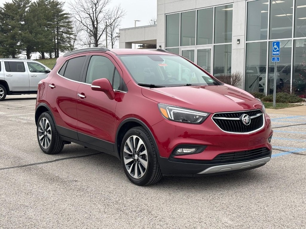 Used 2019 Buick Encore Essence with VIN KL4CJCSM9KB880001 for sale in Troy, MO