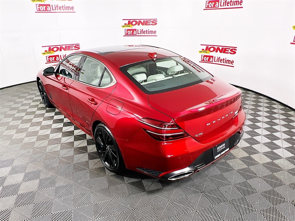 Certified 2023 GENESIS G70 Standard with VIN KMTG54TE5PU120928 for sale in Fallston, MD