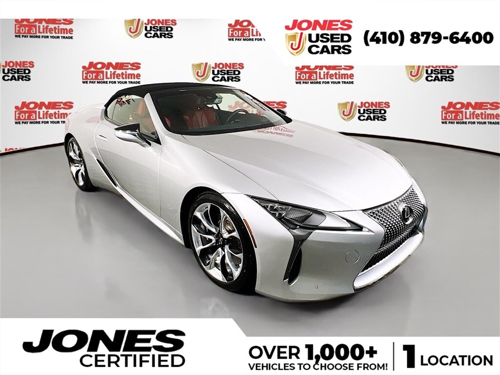 Used 2021 Lexus LC 500 Convertible