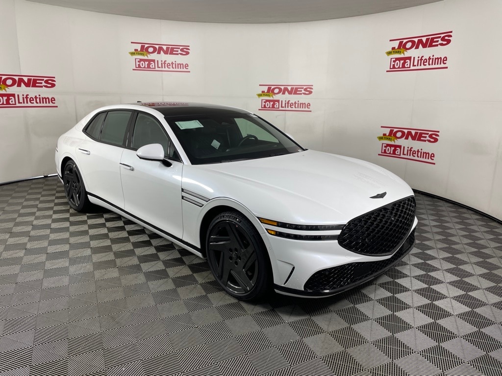 New 2026 Genesis G90 3.5T E-SC Mhev Prestige Black Sedan