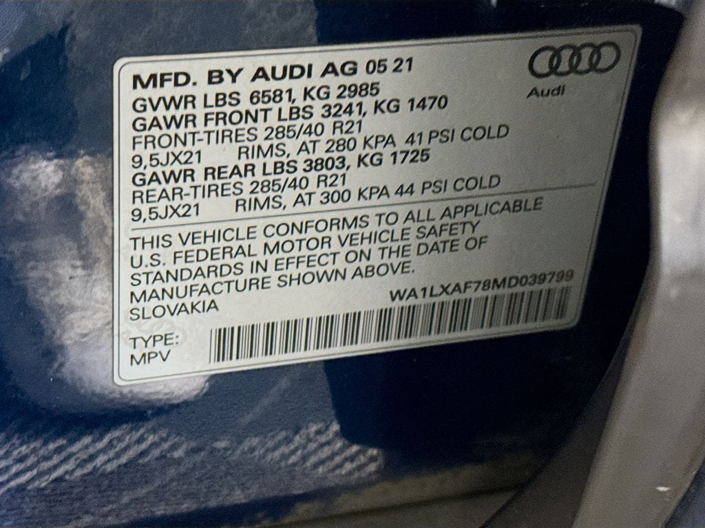 2021 Audi Q7 34