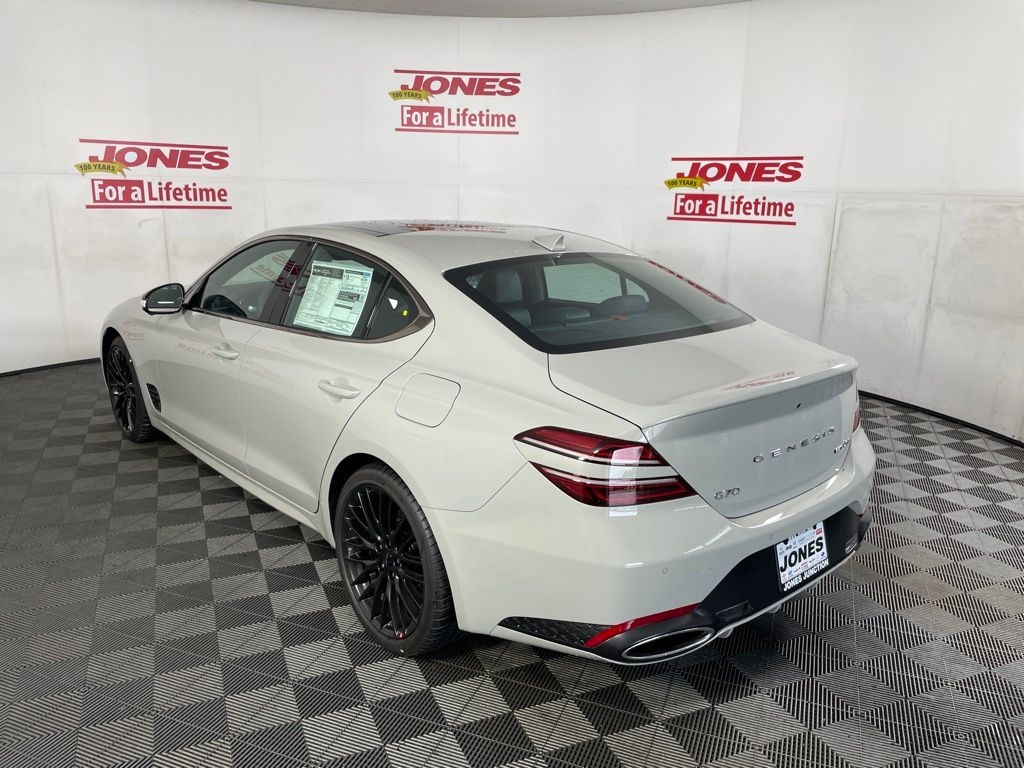 New 2026 Genesis G70 3.3T Prestige Graphite Sedan