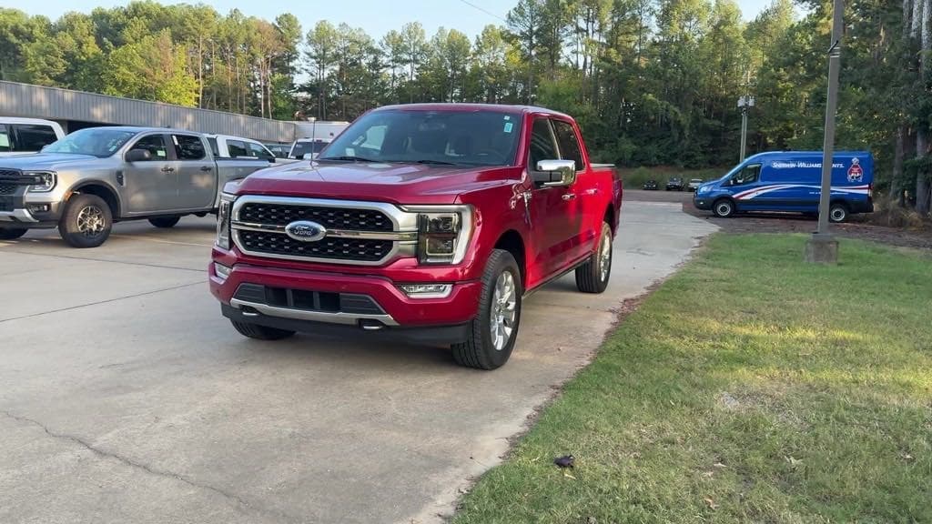 Used 2022 Ford F-150 Platinum with VIN 1FTFW1E85NFA04983 for sale in Oxford, MS