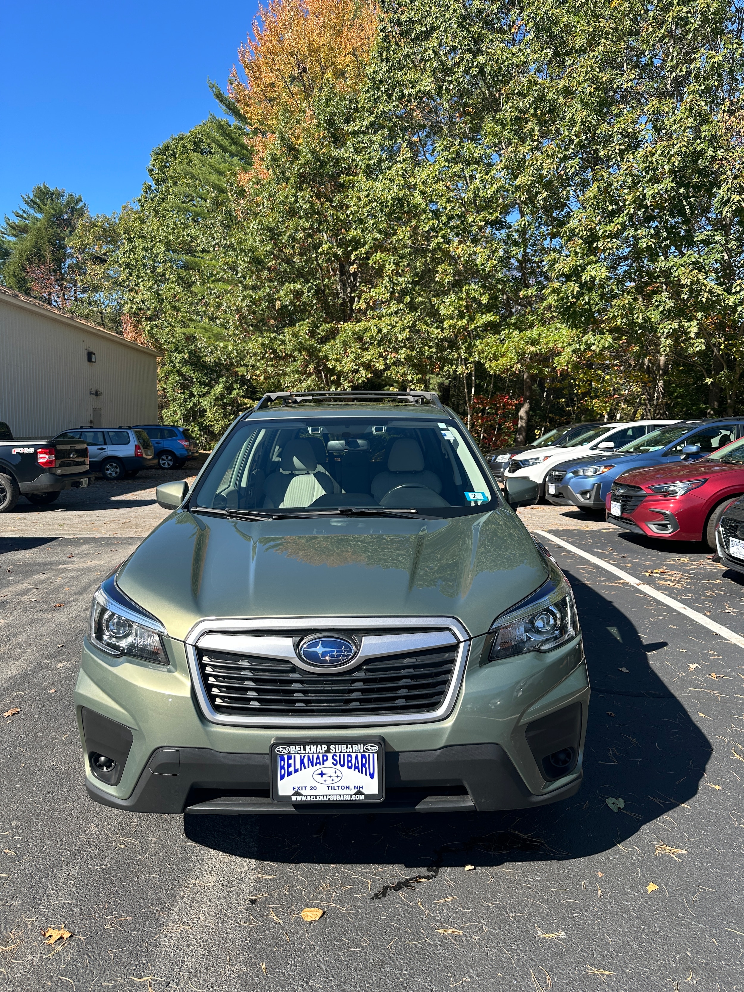 Used 2020 Subaru Forester Premium with VIN JF2SKAJC8LH446647 for sale in Tilton, NH