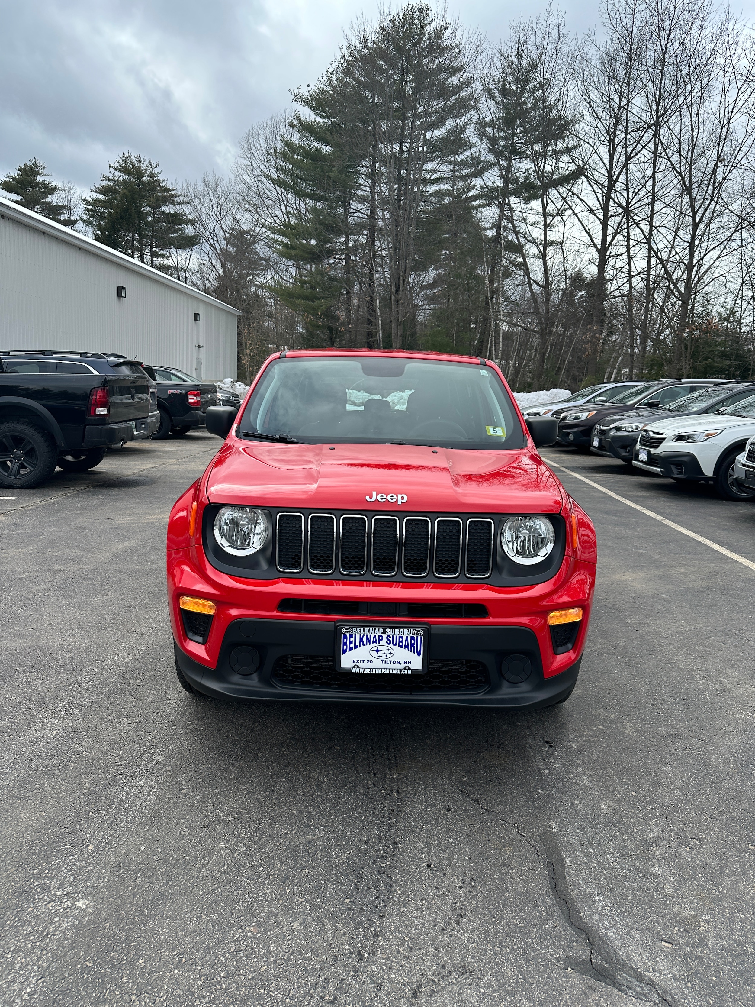 Used 2020 Jeep Renegade Sport with VIN ZACNJBAB9LPL42590 for sale in Tilton, NH