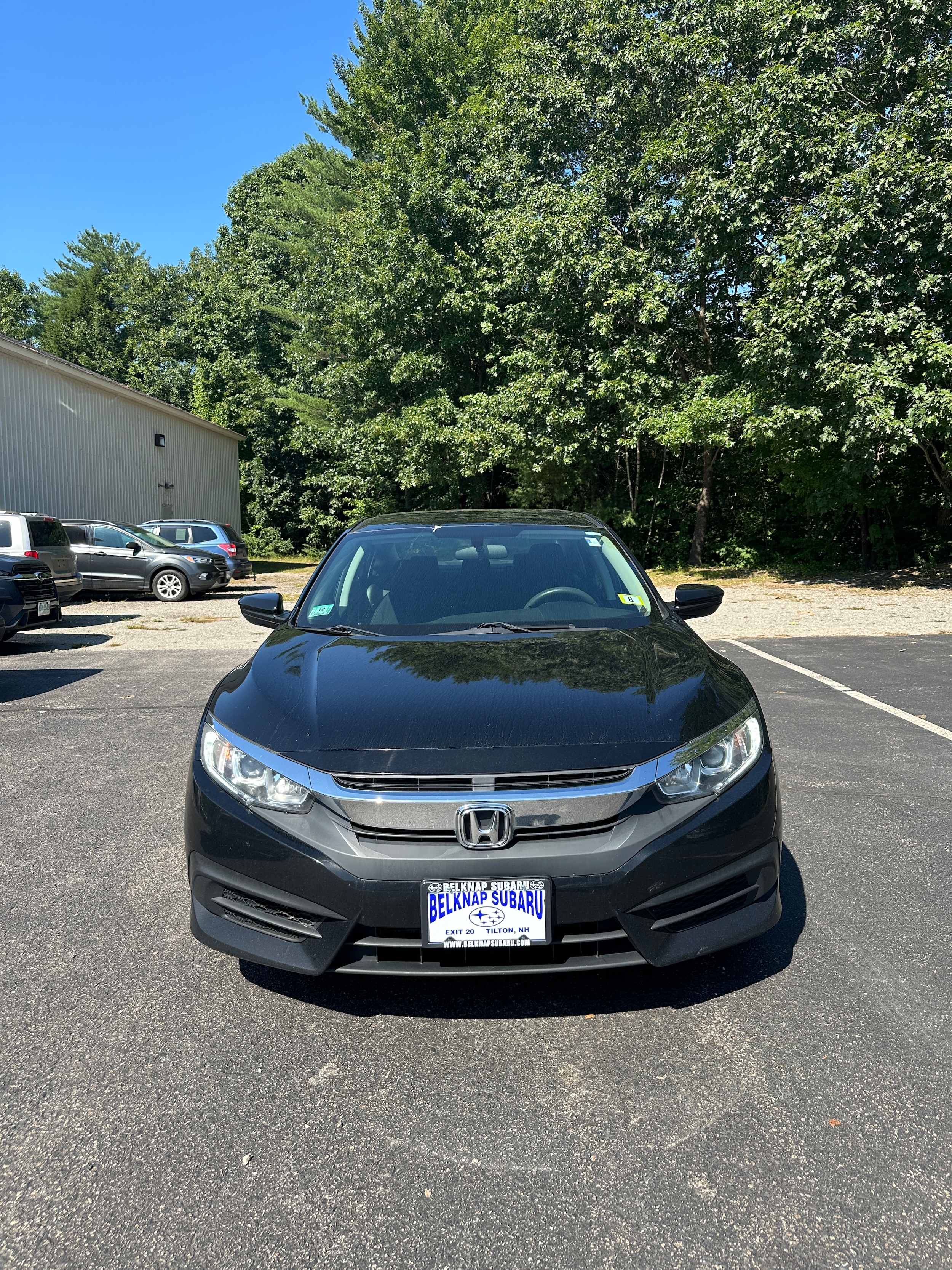 Used 2017 Honda Civic LX with VIN 19XFC2F56HE228555 for sale in Tilton, NH