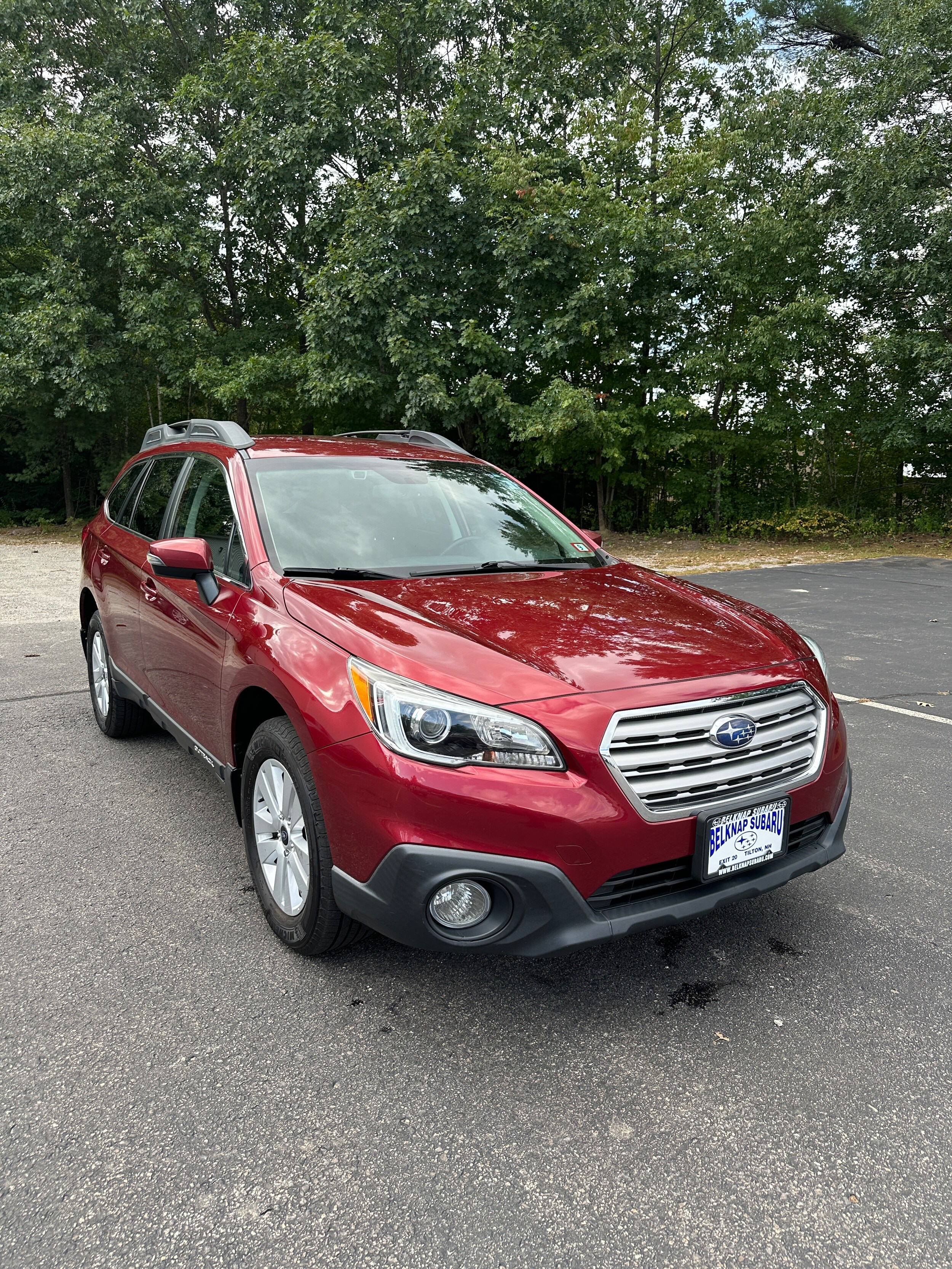 Used 2016 Subaru Outback Premium with VIN 4S4BSAFC8G3281107 for sale in Tilton, NH