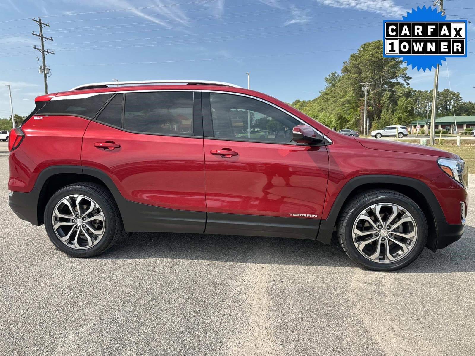 Used 2021 GMC Terrain SLT with VIN 3GKALPEV9ML336591 for sale in Little River, SC