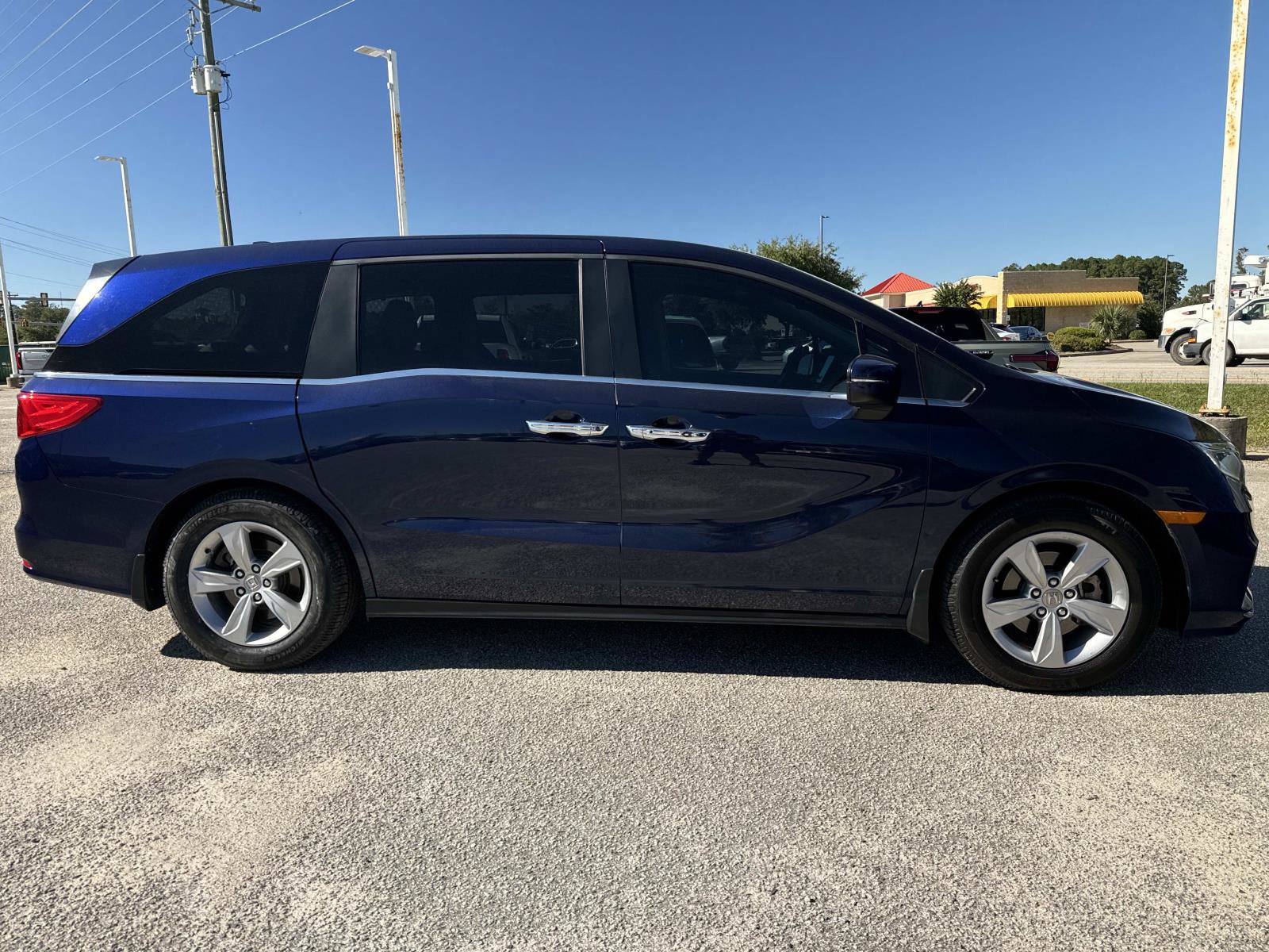 Used 2019 Honda Odyssey EX-L with VIN 5FNRL6H76KB053566 for sale in Little River, SC