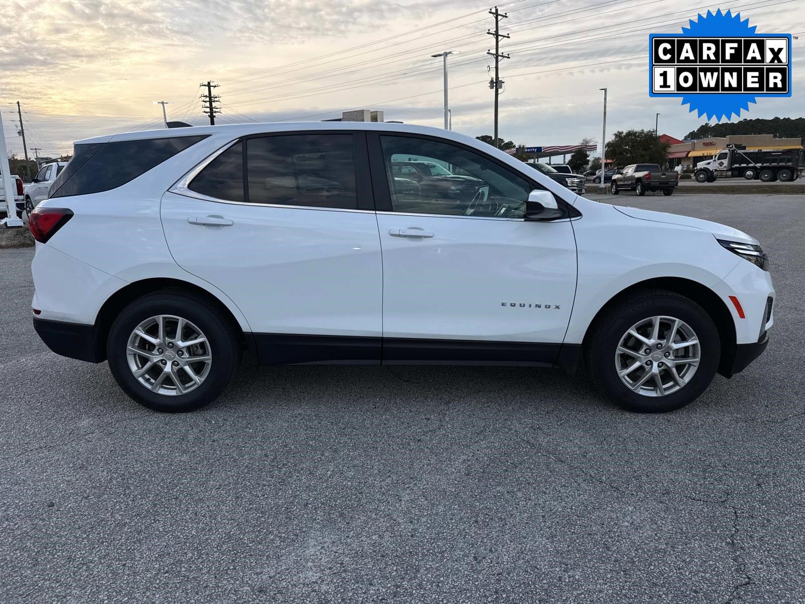 Used 2024 Chevrolet Equinox LT with VIN 3GNAXUEGXRS147095 for sale in Little River, SC