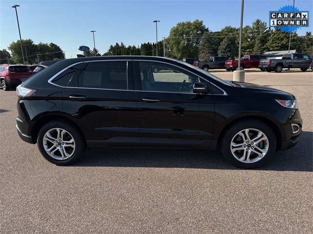 Used 2018 Ford Edge Titanium with VIN 2FMPK4K91JBB57110 for sale in Arlington, WI