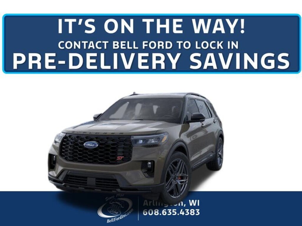 New 2026 Ford Explorer ST SUV