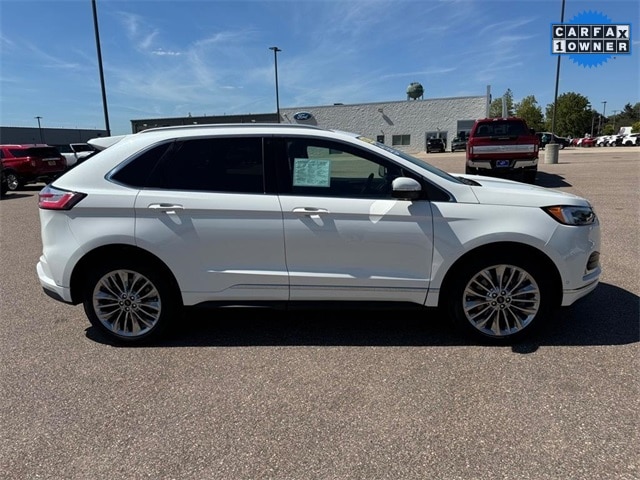 Used 2022 Ford Edge Titanium with VIN 2FMPK4K92NBA64599 for sale in Arlington, WI