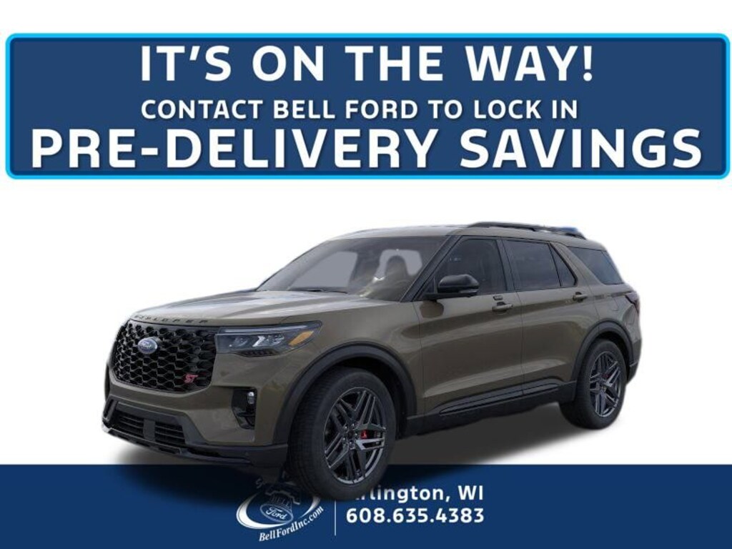 New 2026 Ford Explorer ST SUV