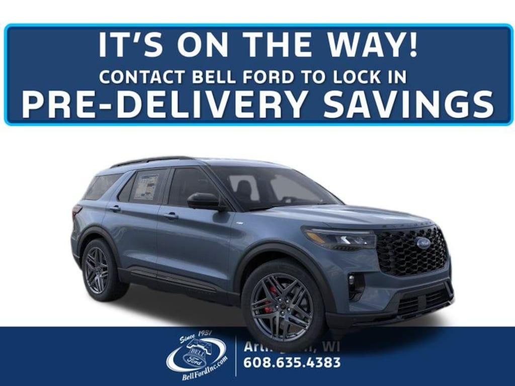 New 2026 Ford Explorer ST-Line SUV