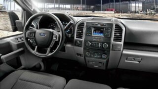 2017 Ford F-150 interior