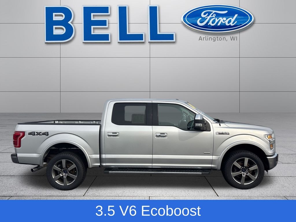 Used 2015 Ford F-150 Lariat Truck SuperCrew Cab