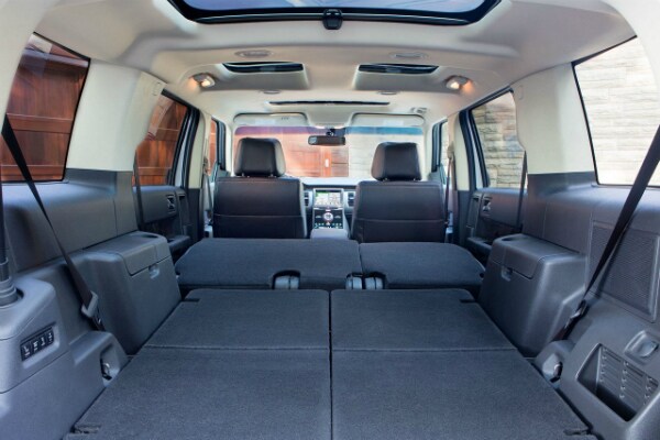 2017 Ford Flex fold-flat second row seats