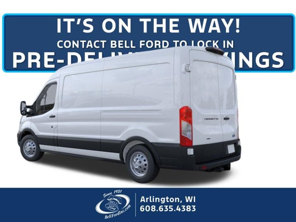 New 2026 Ford Transit-250 Cargo Base Van Medium Roof Van