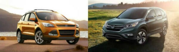 2016 Ford Escape vs Honda CR-V