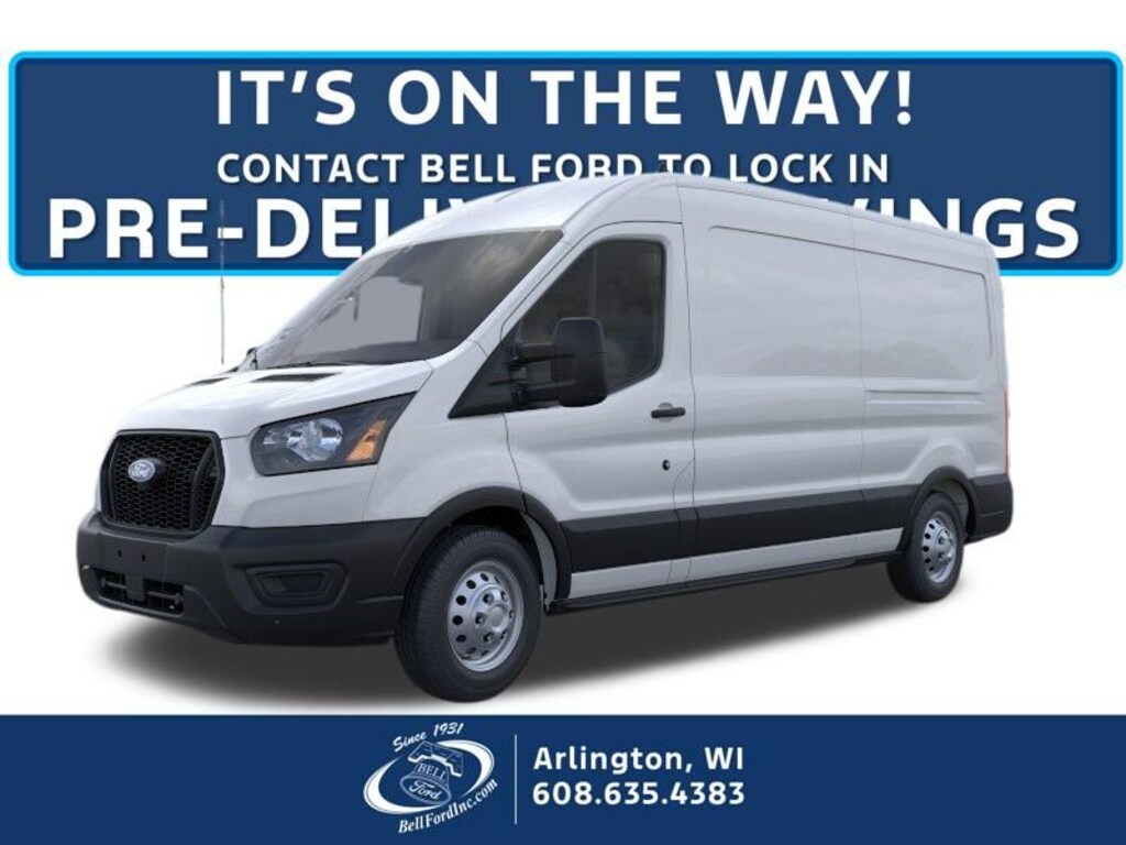 New 2026 Ford Transit-250 Cargo Base Van Medium Roof Van